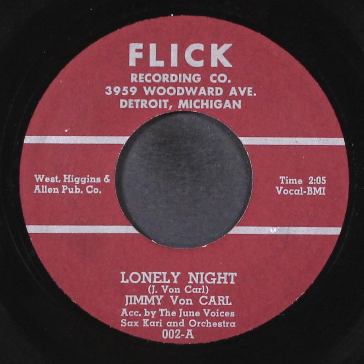 this doesn't seem real / lonely night by JIMMIE VON CARL & JUNE VOICES