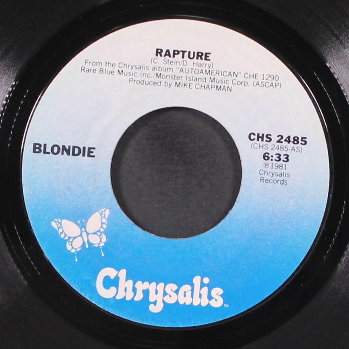 rapture / walk like me by BLONDIE