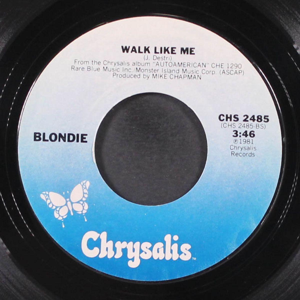 rapture / walk like me by BLONDIE