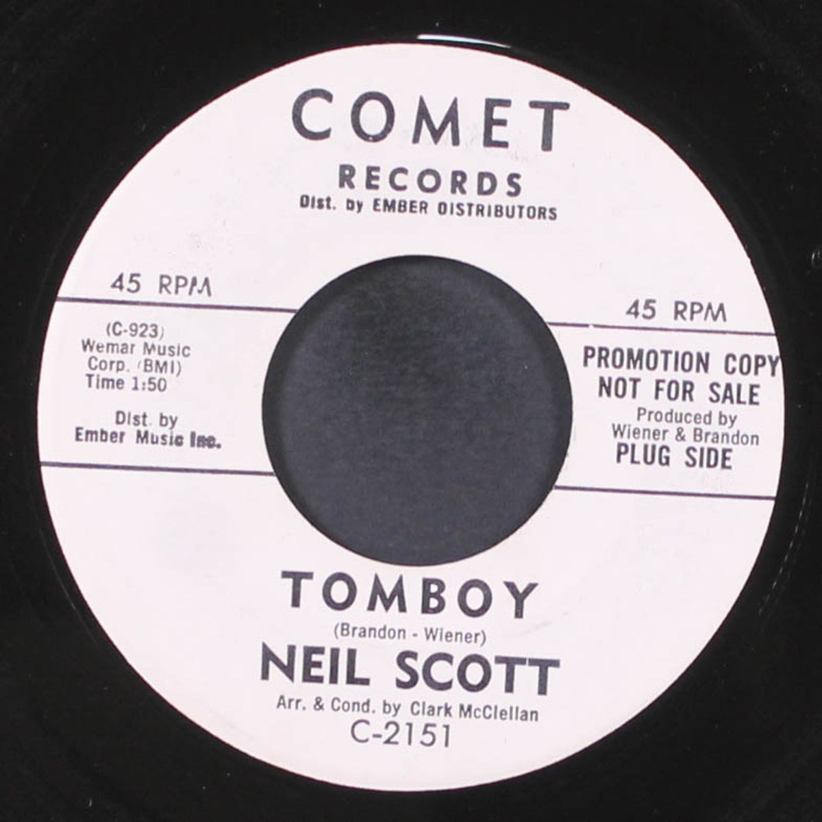 tomboy / run to me by NEIL SCOTT