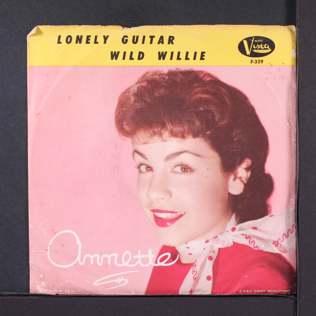 lonely guitar / wild willie by ANNETTE