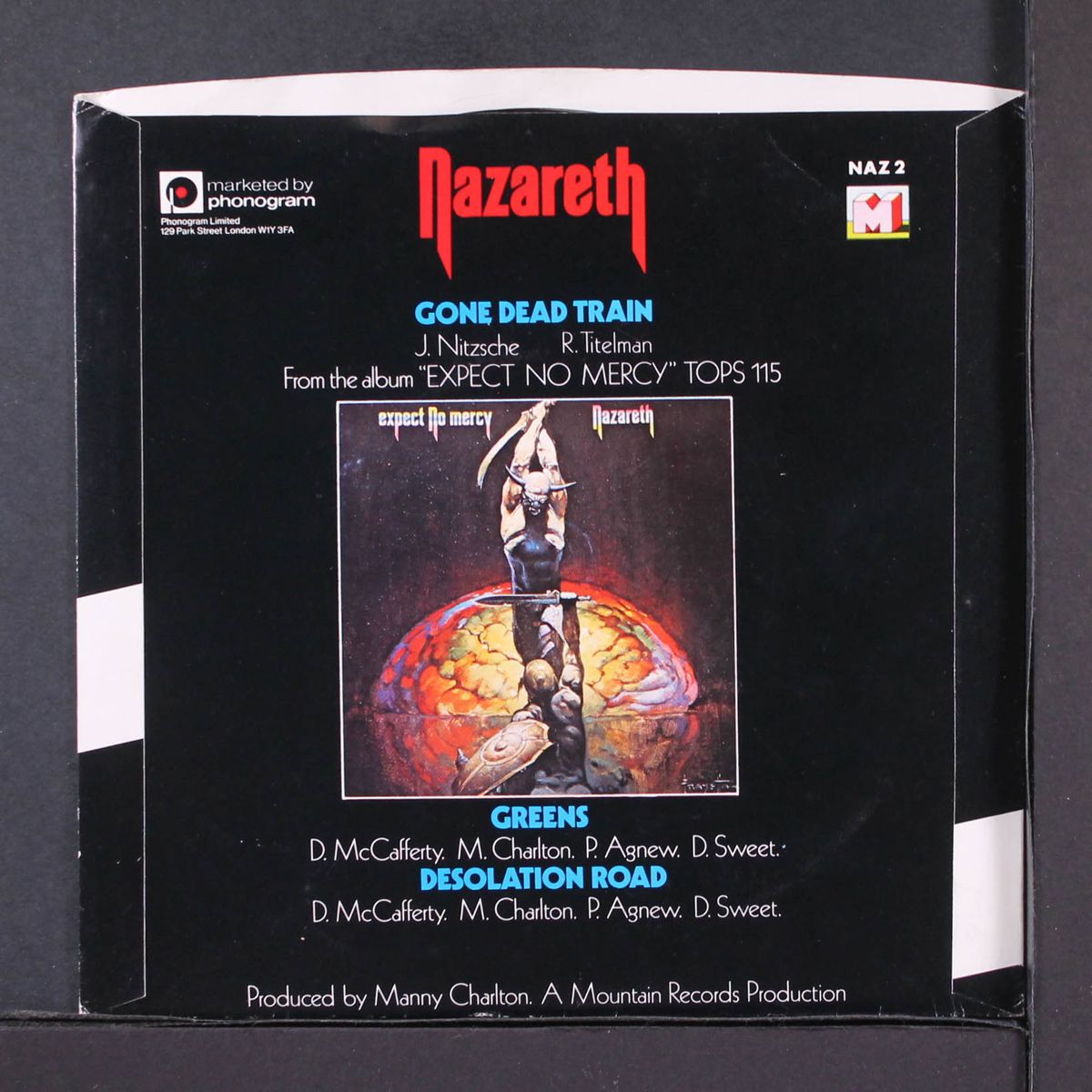 gone dead train + 2 by NAZARETH