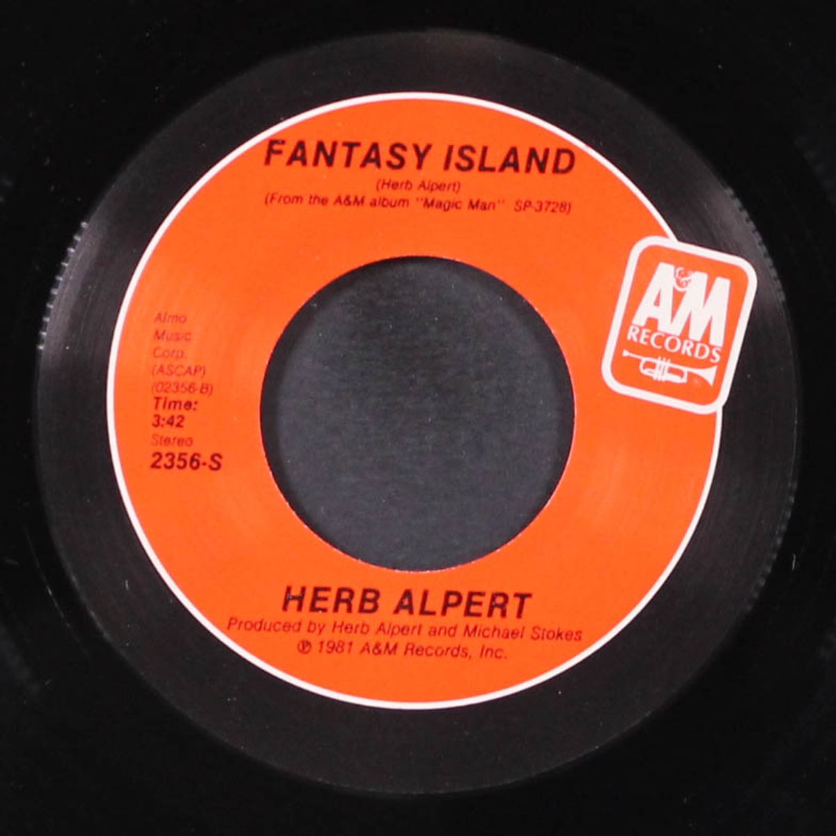 magic man / fanatasy island by HERB ALPERT