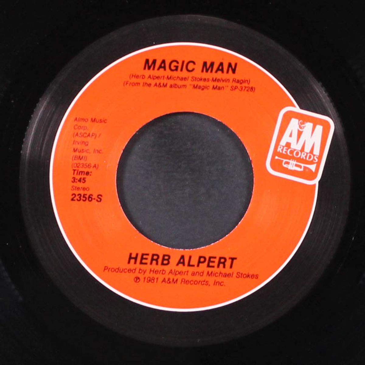 magic man / fanatasy island by HERB ALPERT