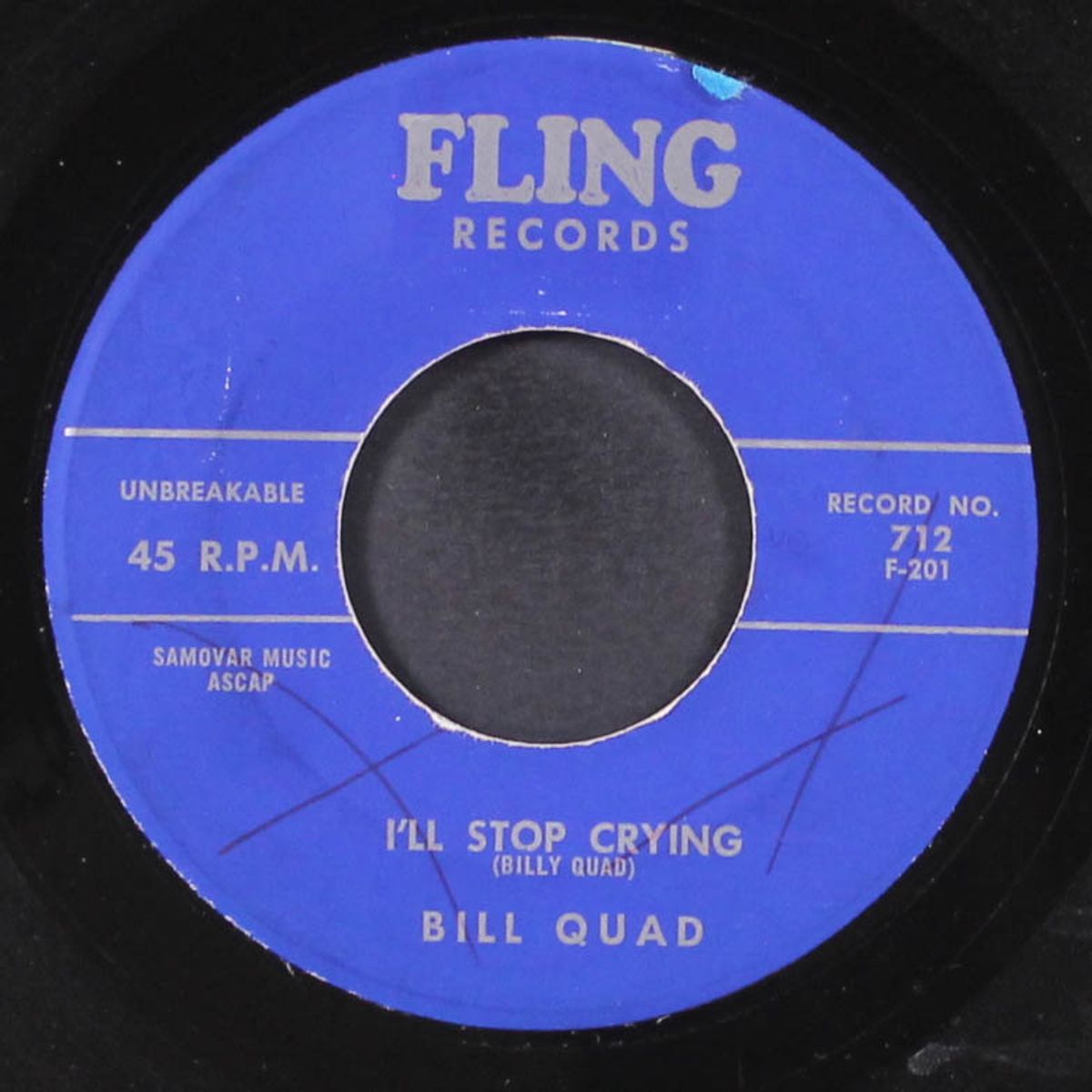 oh susie darling / i'll stop crying by BILL QUAD