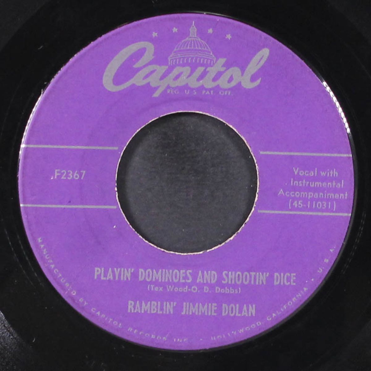 playin' dominoes and shootin' dice / memories nd heartaches by RAMBLIN' JIMMIE DOLAN