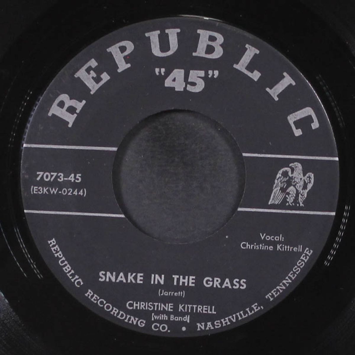 snake in the grass / the price you pay for love by CHRISTINE KITTRELL