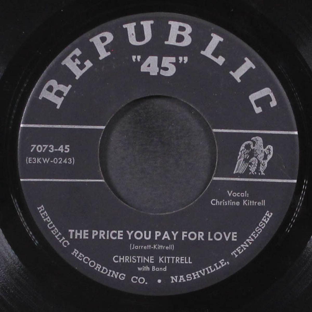 snake in the grass / the price you pay for love by CHRISTINE KITTRELL