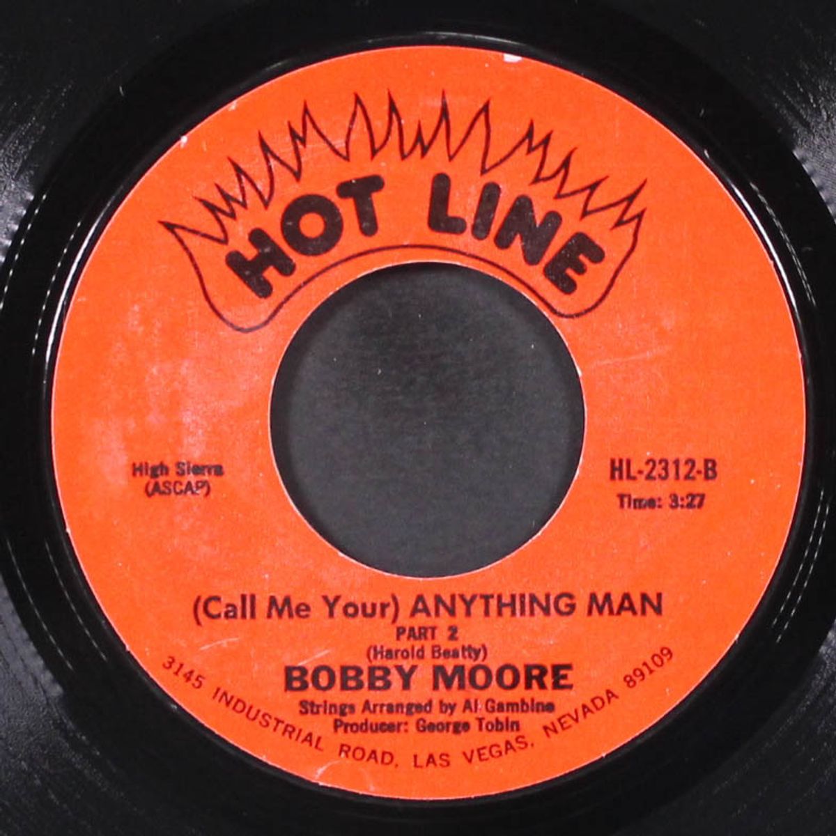 (call me your) anything man / disco version by BOBBY MOORE