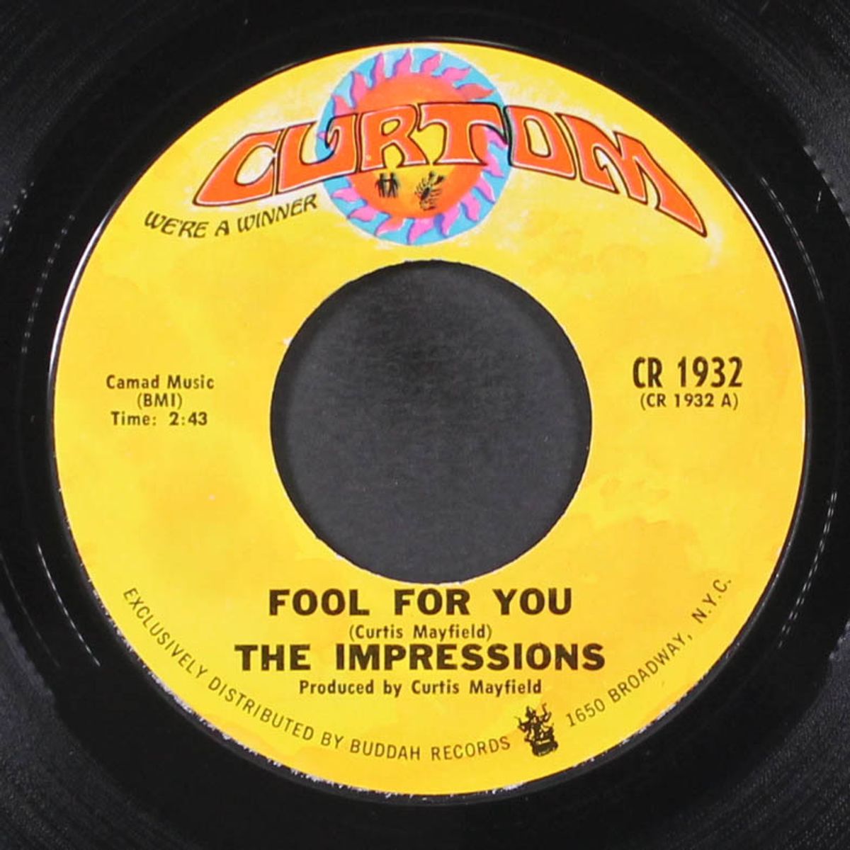 fool for you / i'm loving nothing by IMPRESSIONS