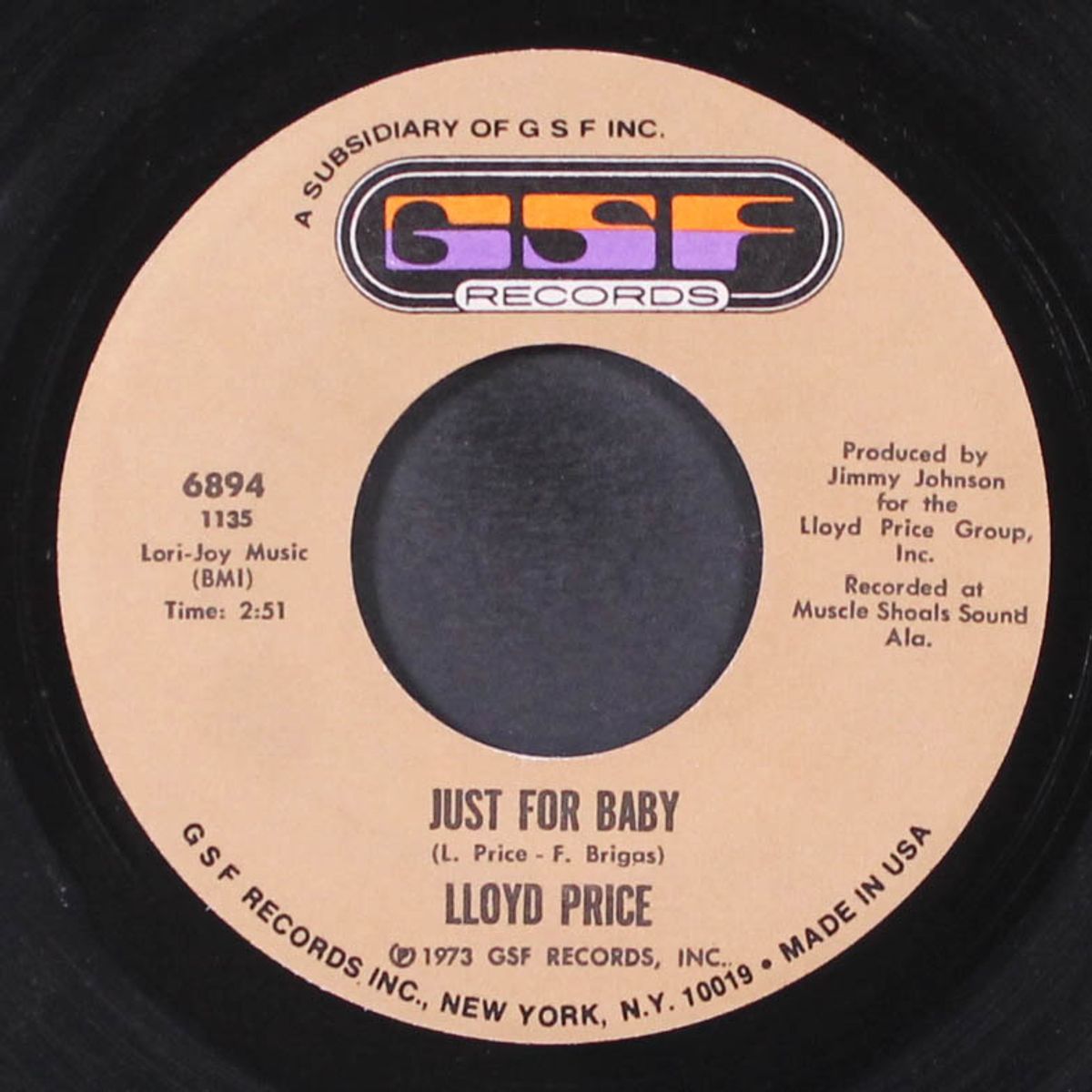 love music / just for baby by LLOYD PRICE