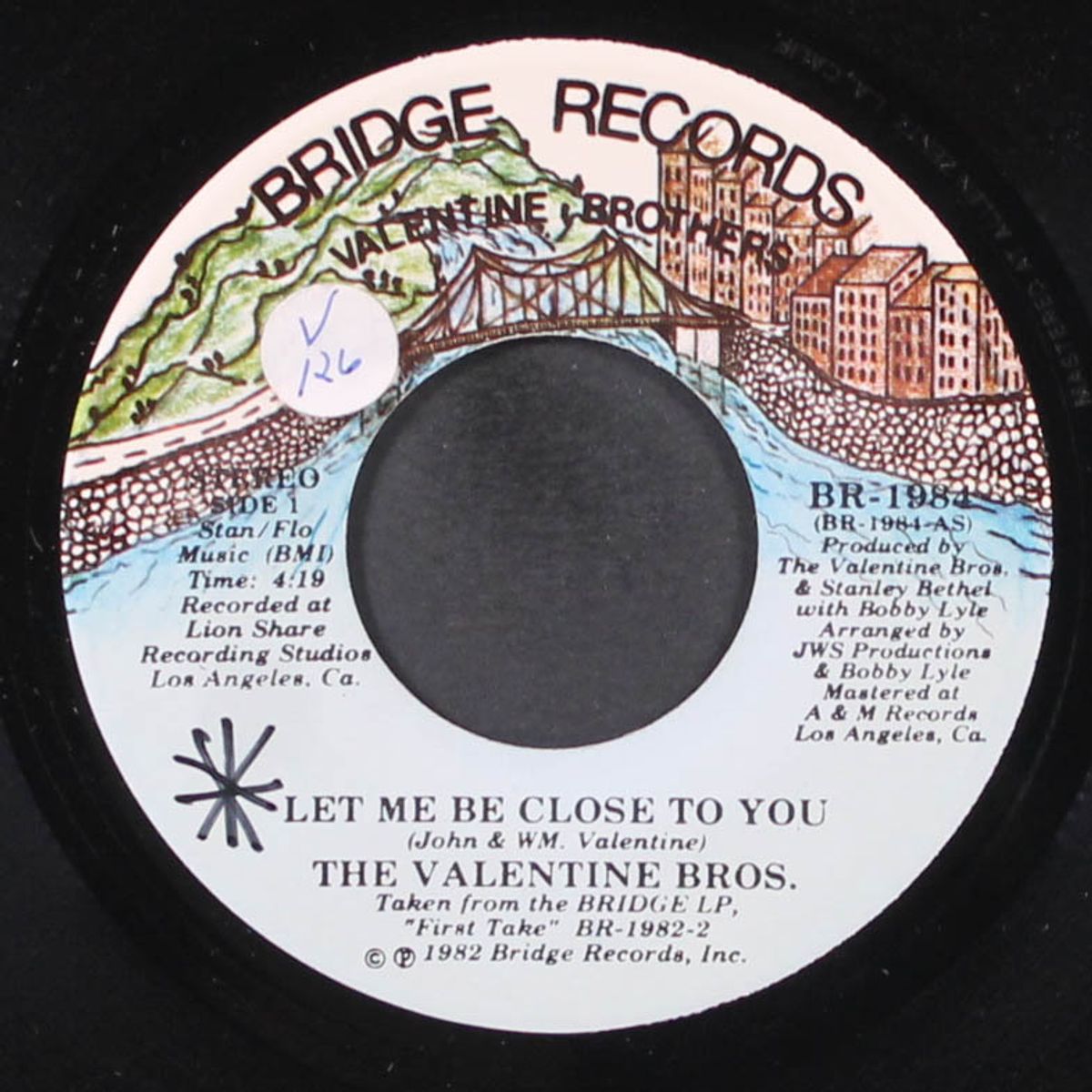 let me be close to you / just another love song by VALENTINE BROTHERS