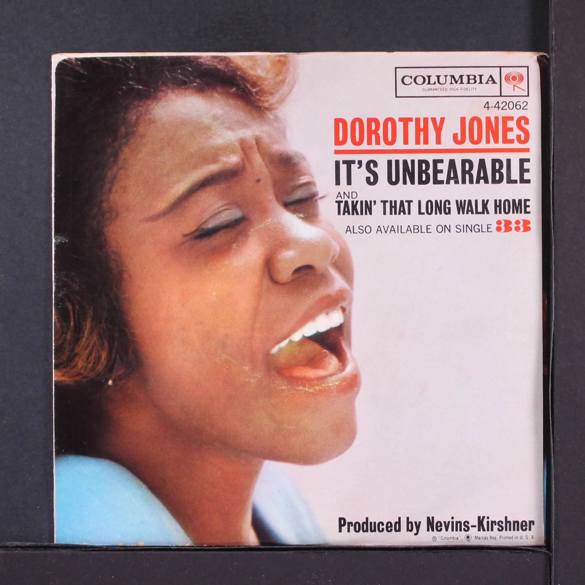takin' that long walk home / it's unbearable by DOROTHY JONES