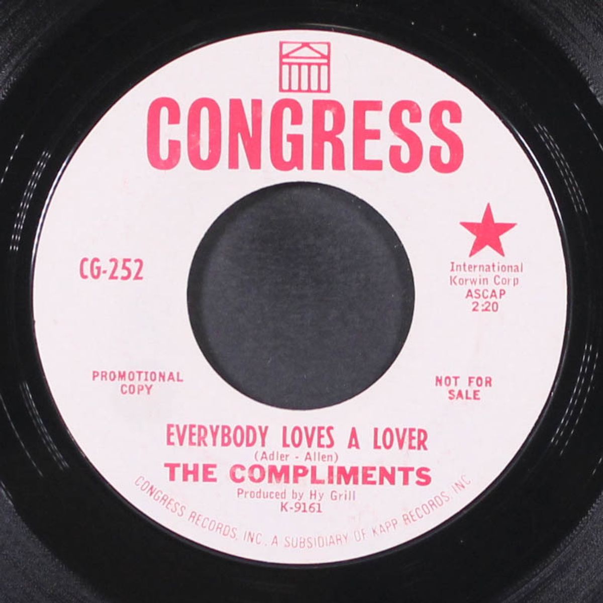 everybody loves a lover / the time of her life by COMPLIMENTS