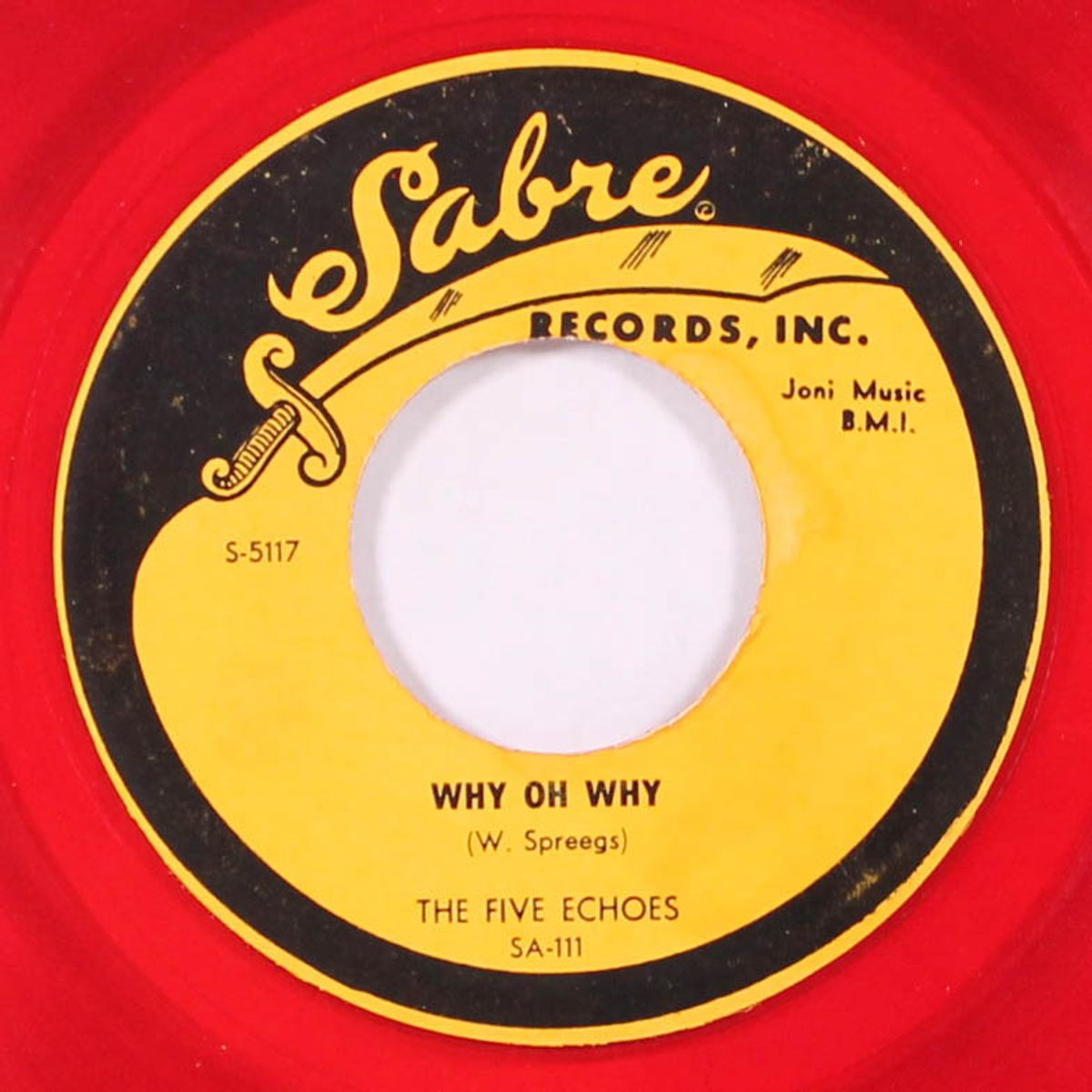 that's my baby / wh oh why by FIVE ECHOES