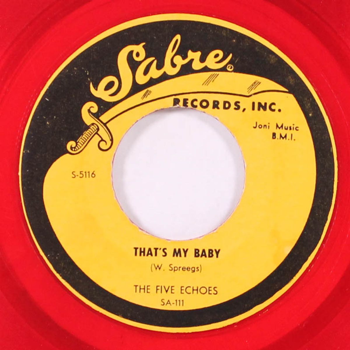 that's my baby / wh oh why by FIVE ECHOES