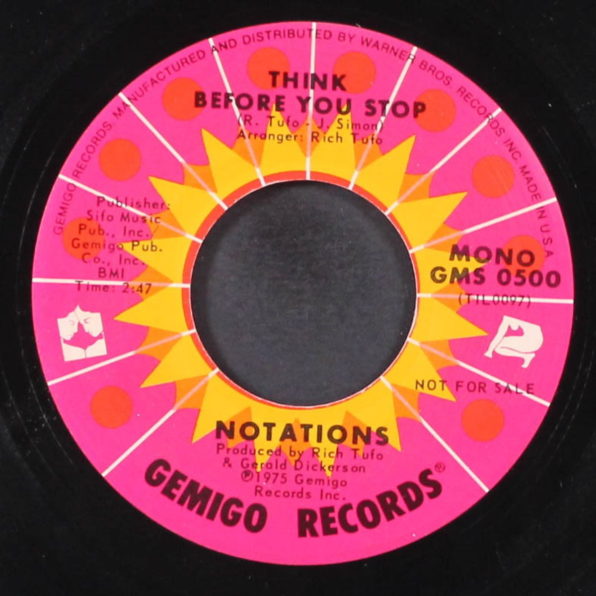 think before you stop / mono by NOTATIONS