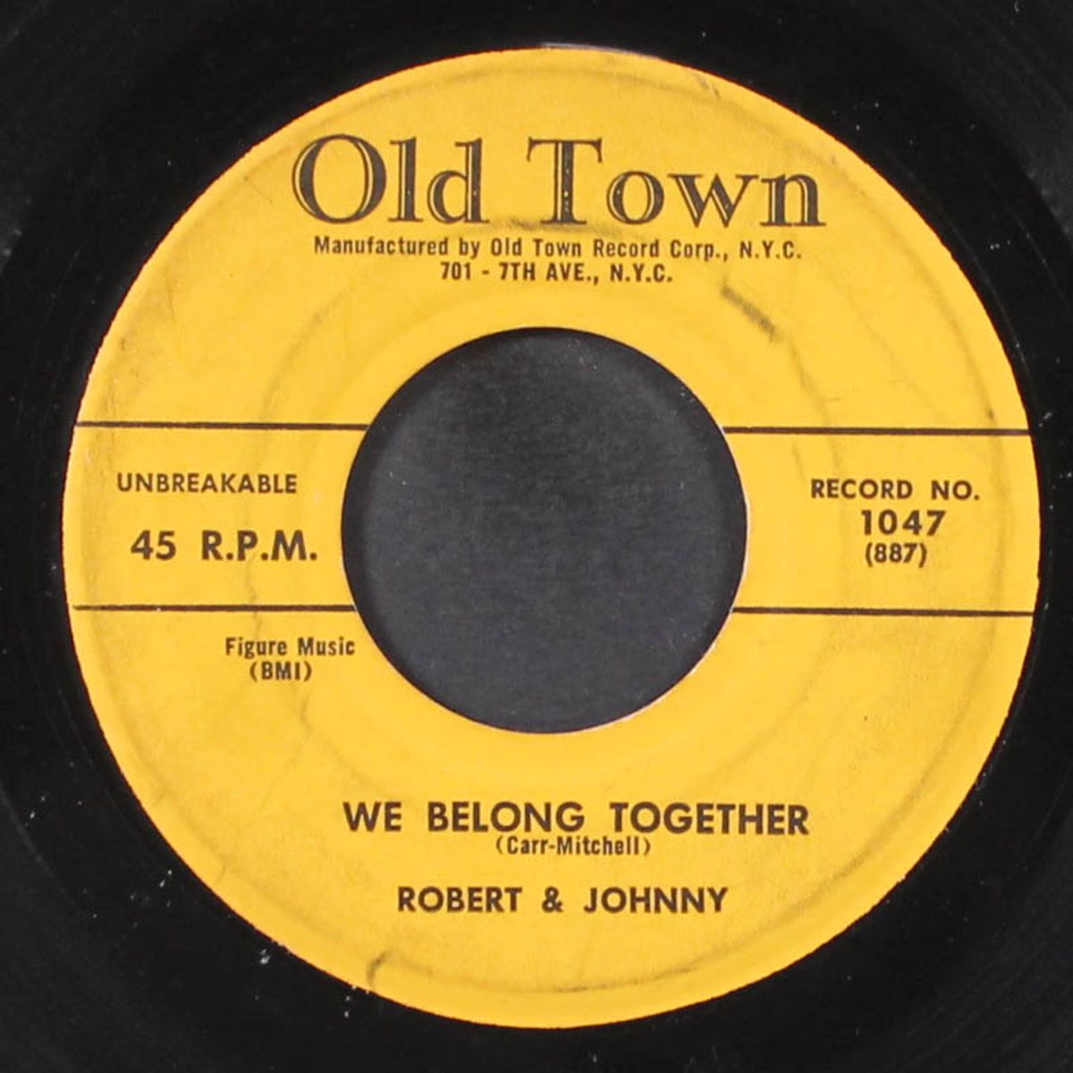 we belong together / in the rain by ROBERT & JOHNNY