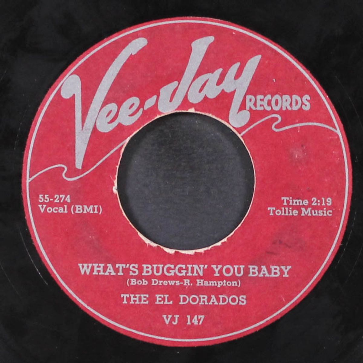 at my front door / what's buggin' you baby by EL DORADOS
