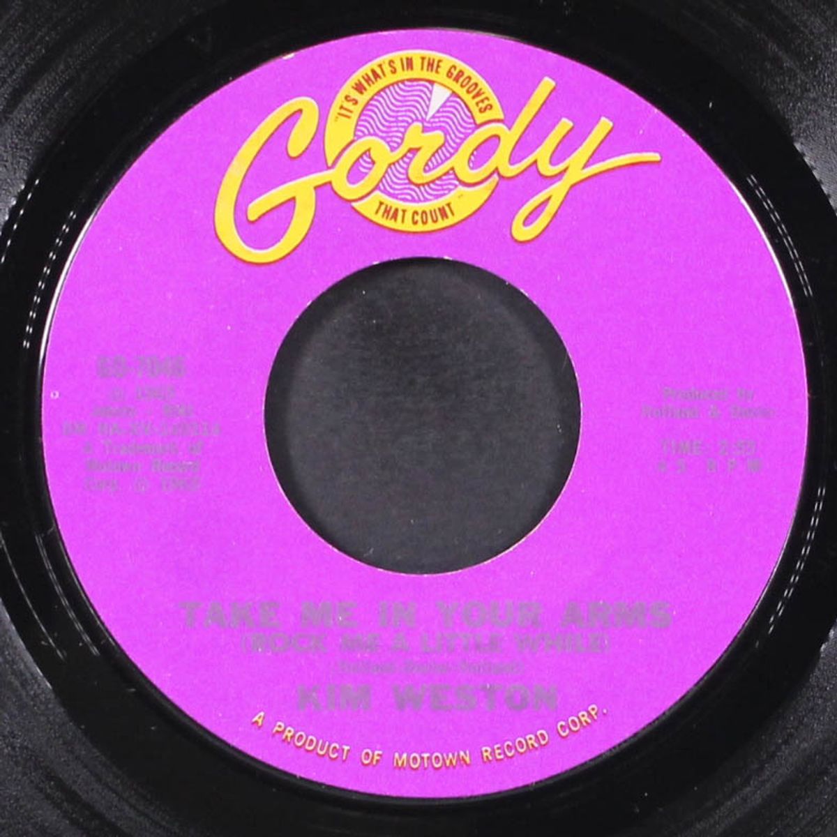 take me in your arms / don't compare me with her by KIM WESTON