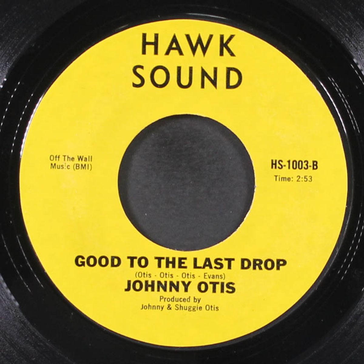 jaws / good to the last drop by JOHNNY OTIS
