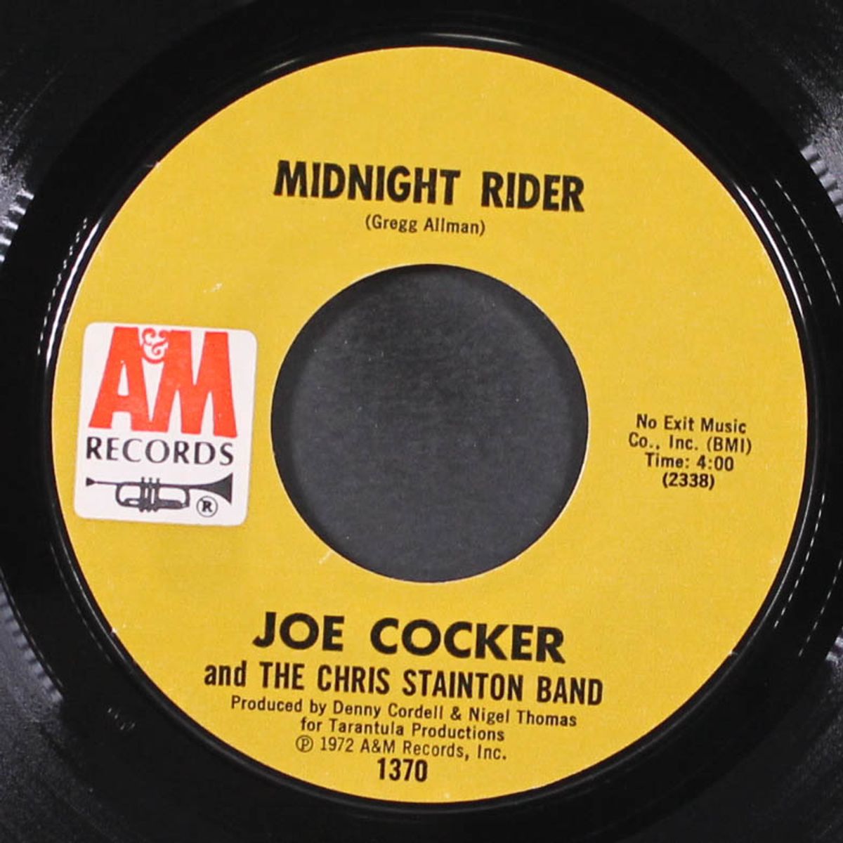 woman to woman / midnight rider by JOE COCKER