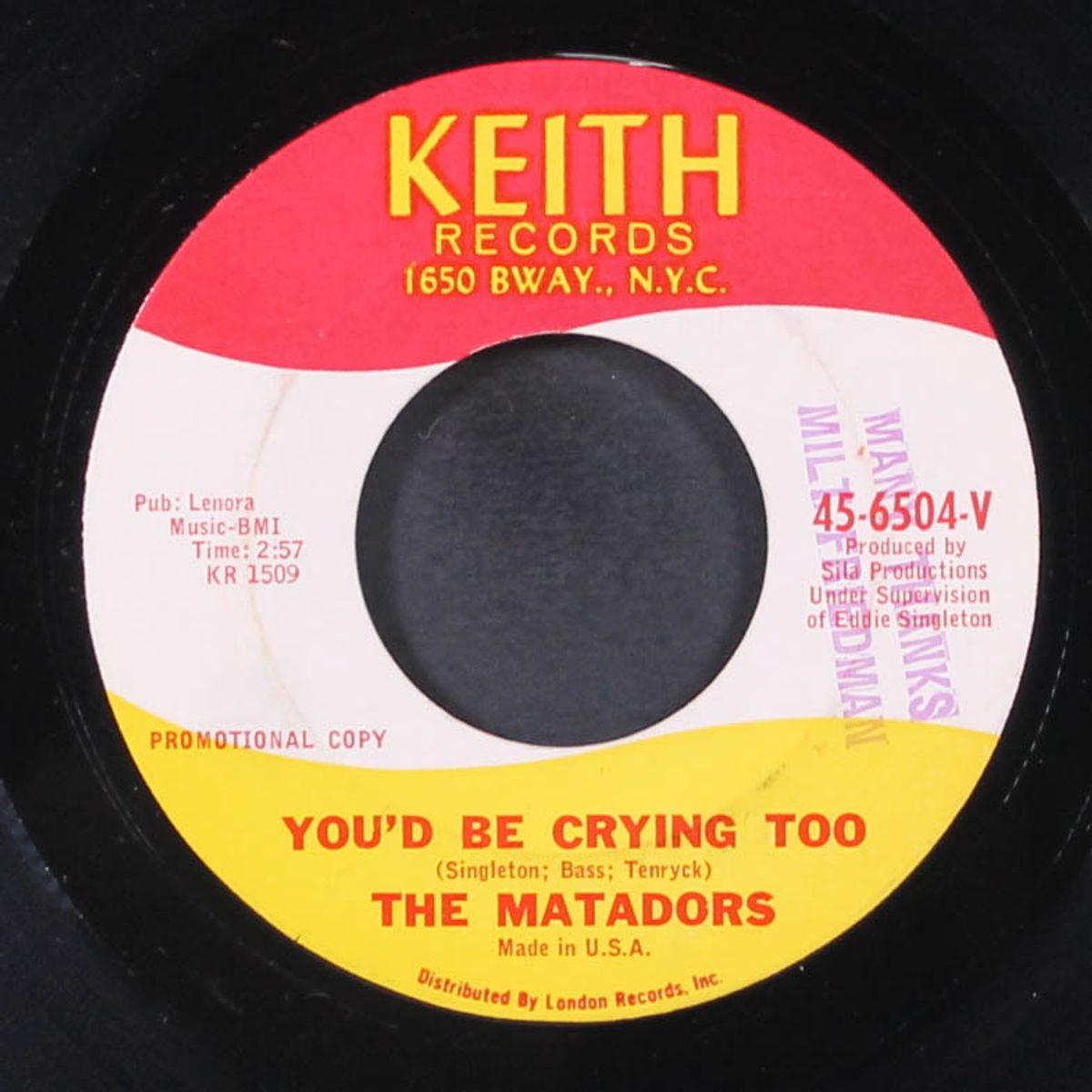 you'd be crying too / my foolish heart by MATADORS