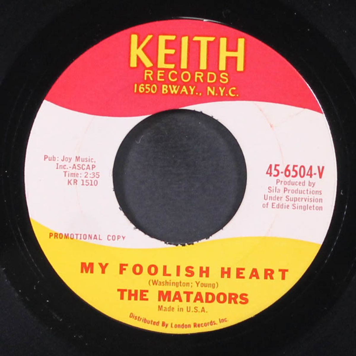 you'd be crying too / my foolish heart by MATADORS