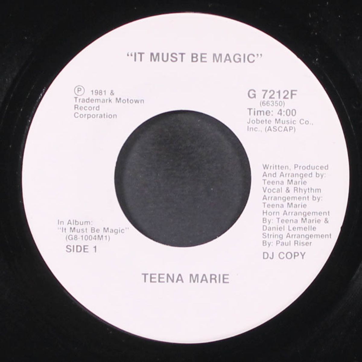 it must be magic / same by TEENA MARIE