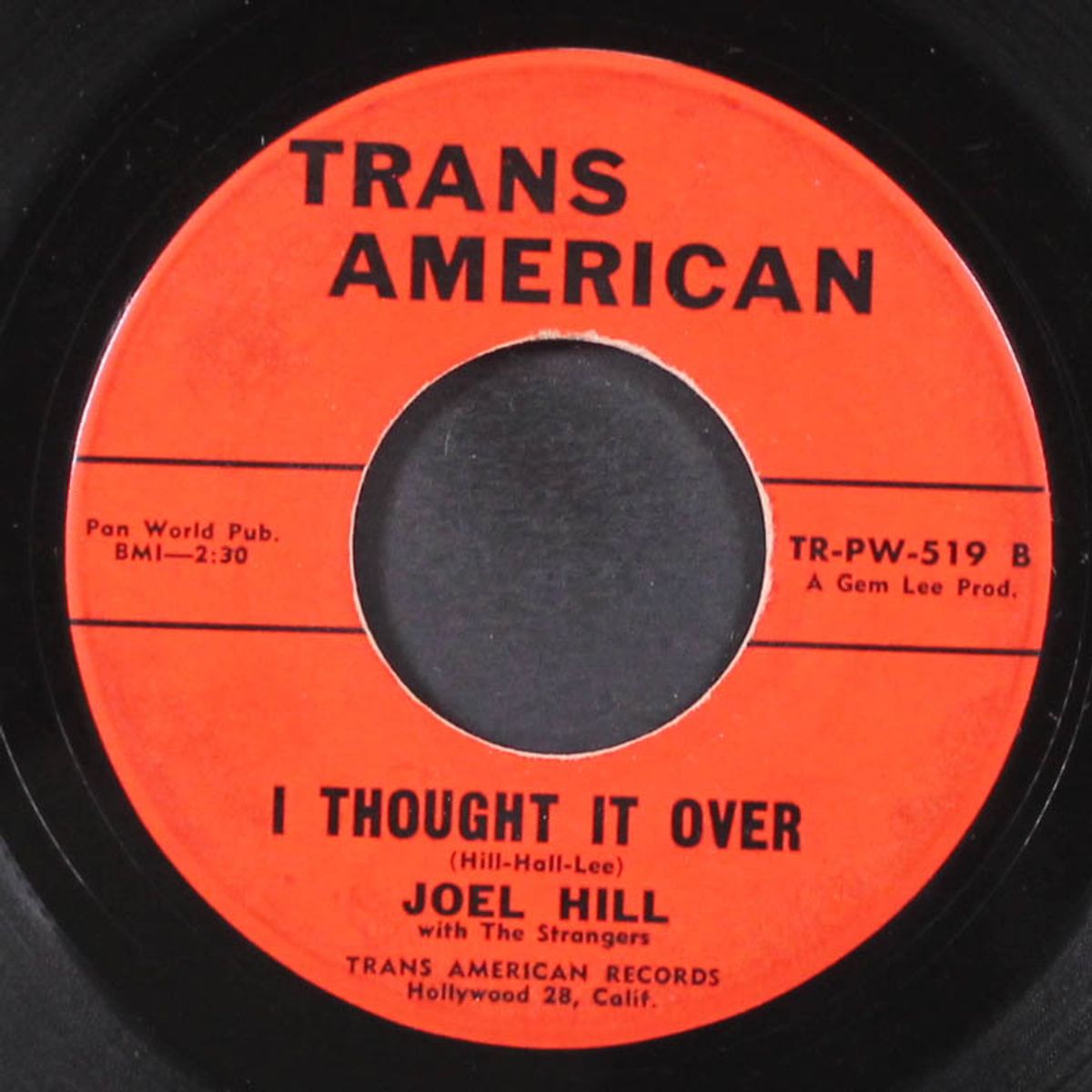 i thought it over / little lover by JOEL HILL