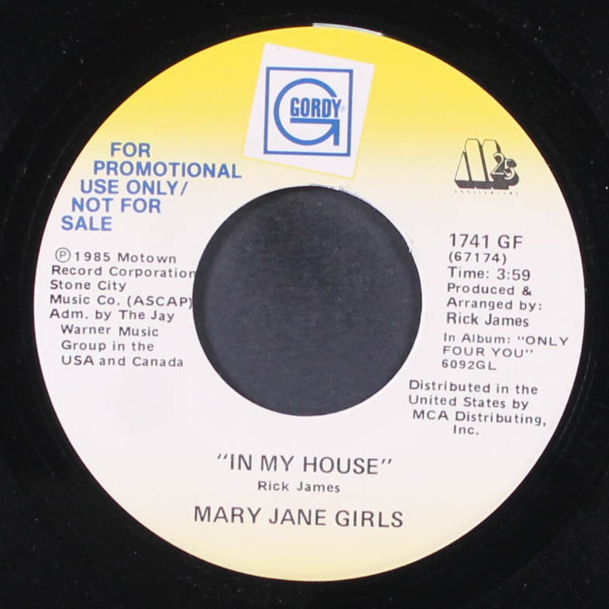 in my house / same by MARY JANE GIRLS