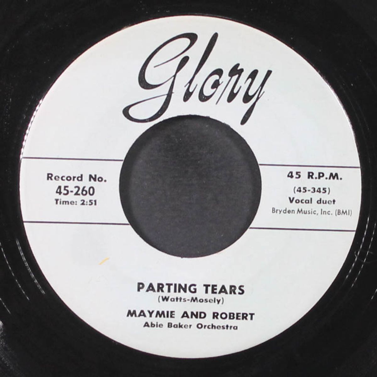 parting tears / ain't no way in the world by MAYMIE & ROBERT