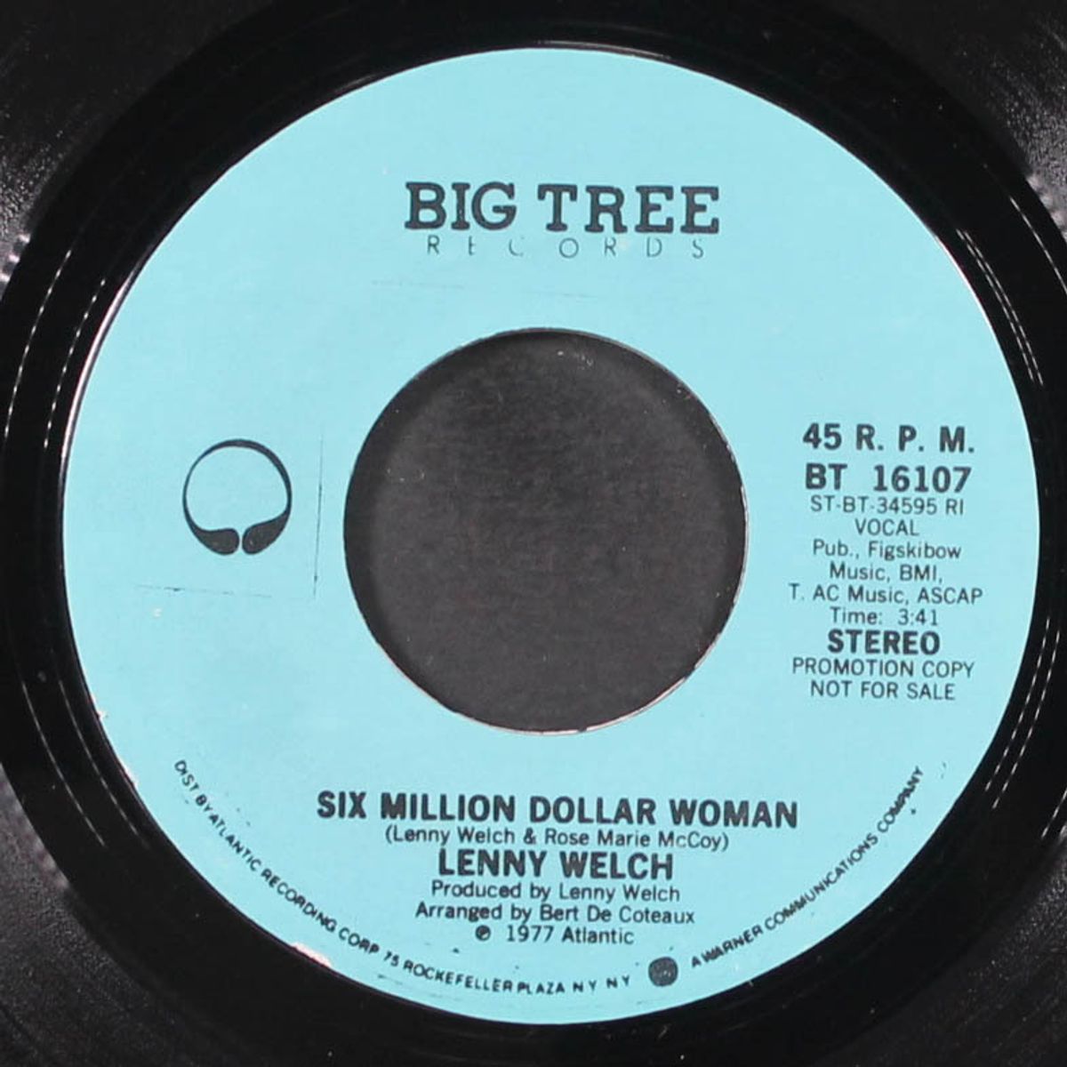 six million dollar woman / mono by LENNY WELCH