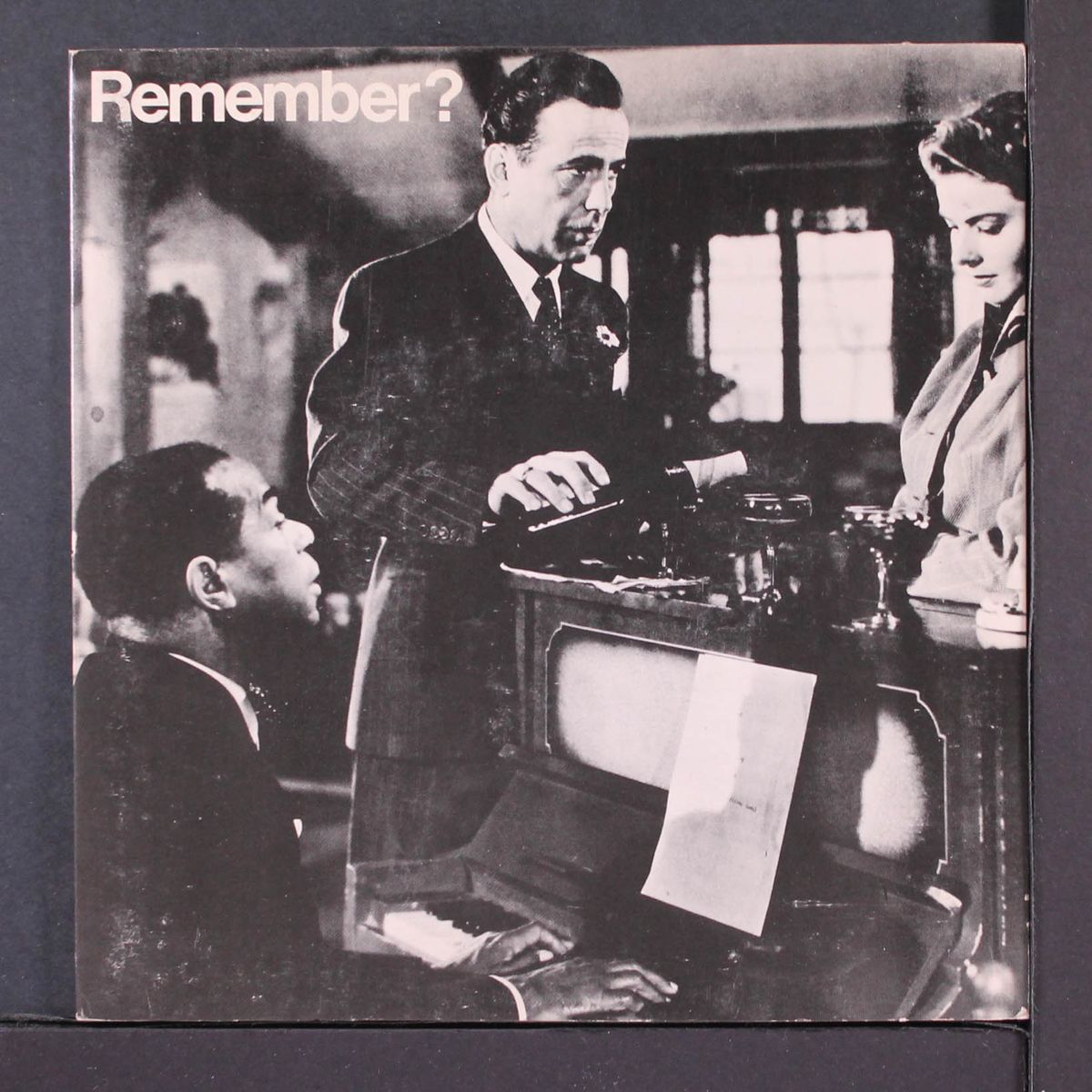 as time goes by / dialog from casablanca by DOOLEY WILSON