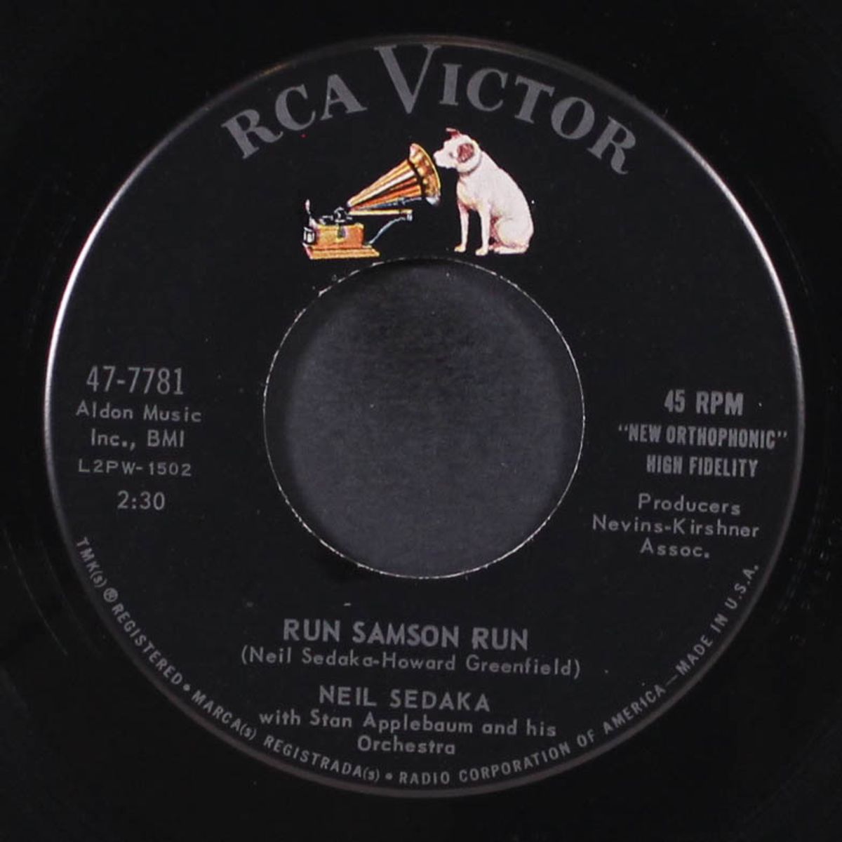 run samson run by NEIL SEDAKA
