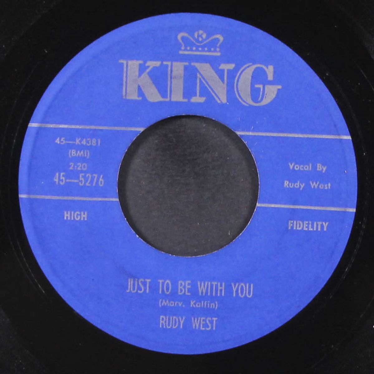 just to be with you / you were mine by RUDY WEST