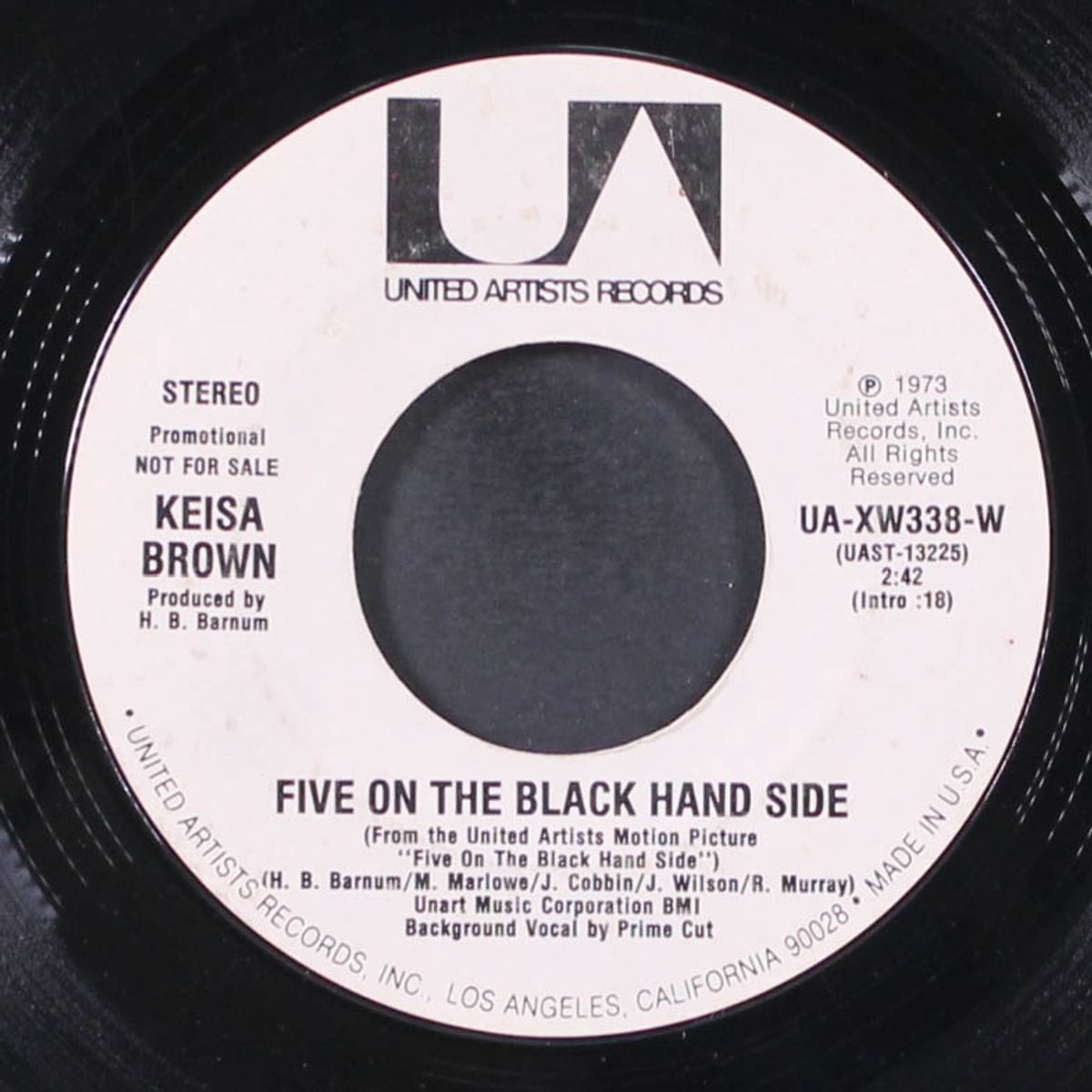 five on the black hand side / mono by KEISA BROWN
