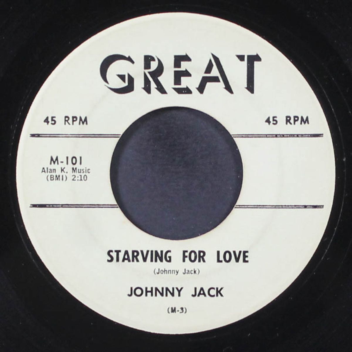 starving for love / smack madam by JOHNNY JACK