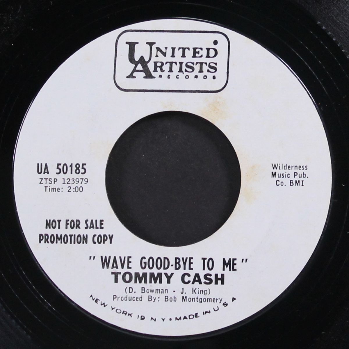 tobacco road / wave good-bye to me by TOMMY CASH
