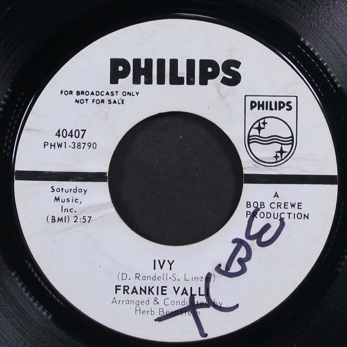 the proud one / ivy by FRANKIE VALLI