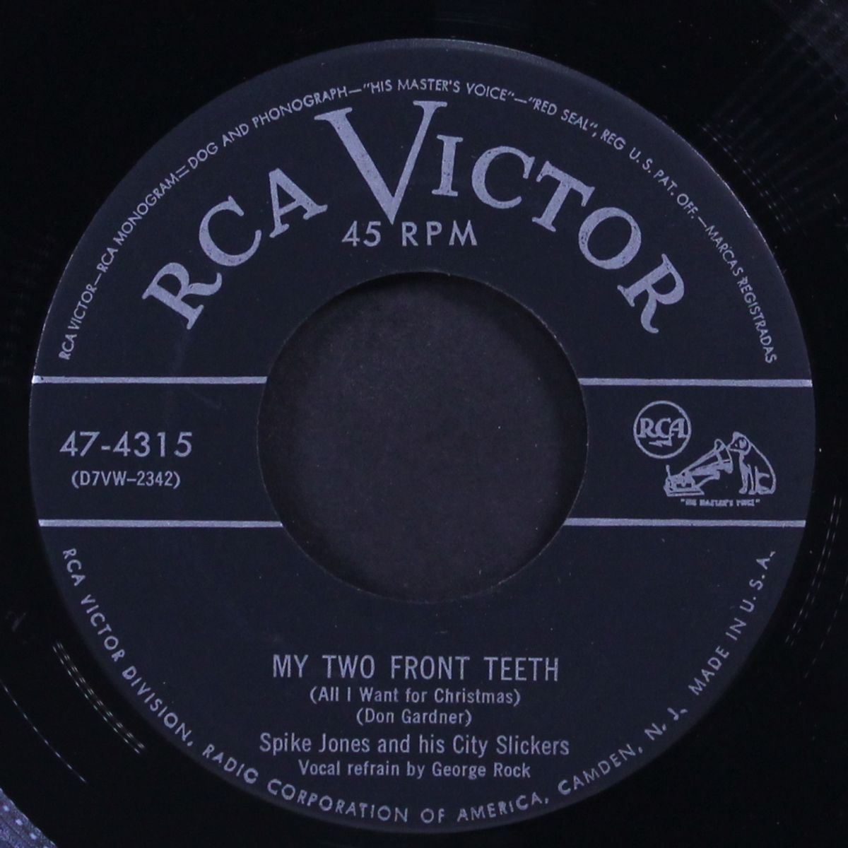 my two front teeth / rudolph the red nosed reindeer by SPIKE JONES & CITY SLICKERS