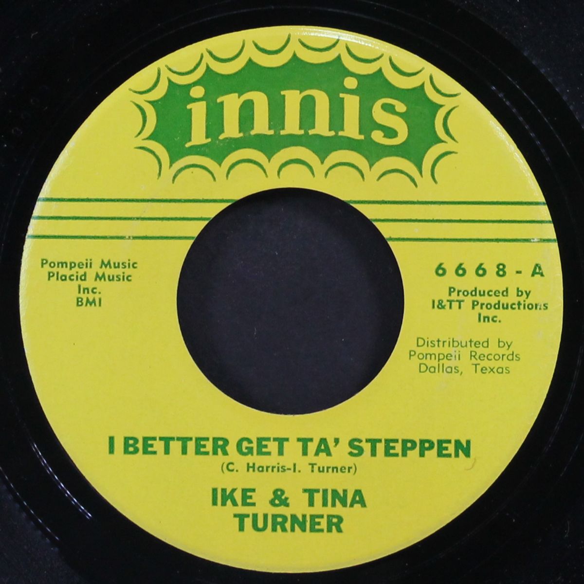 i better get ta' steppen / poor sam by IKE & TINA TURNER
