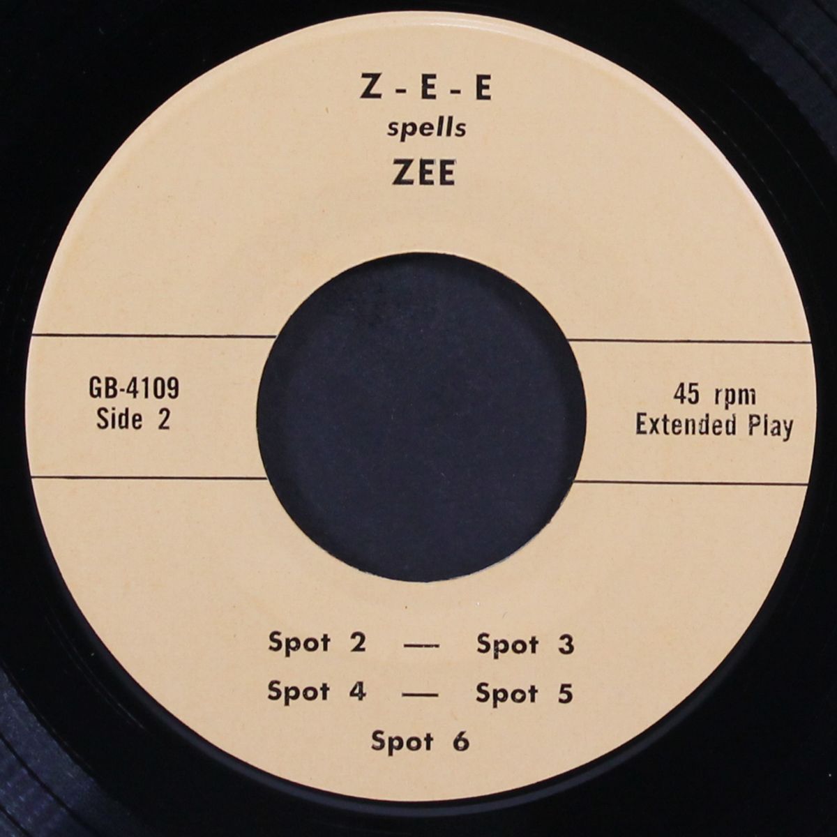 z-e-e spells zee by STAN FREBERG