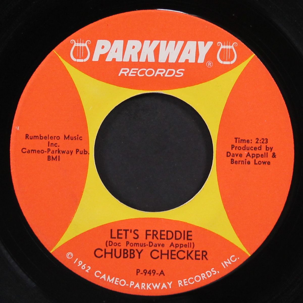 (at the) discotheque / let's freddie by CHUBBY CHECKER