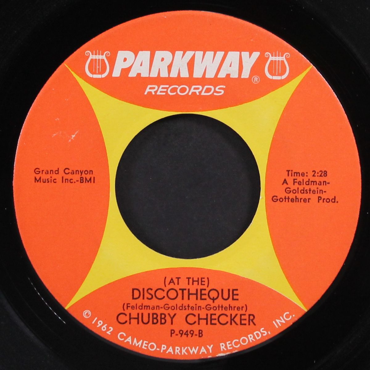 (at the) discotheque / let's freddie by CHUBBY CHECKER