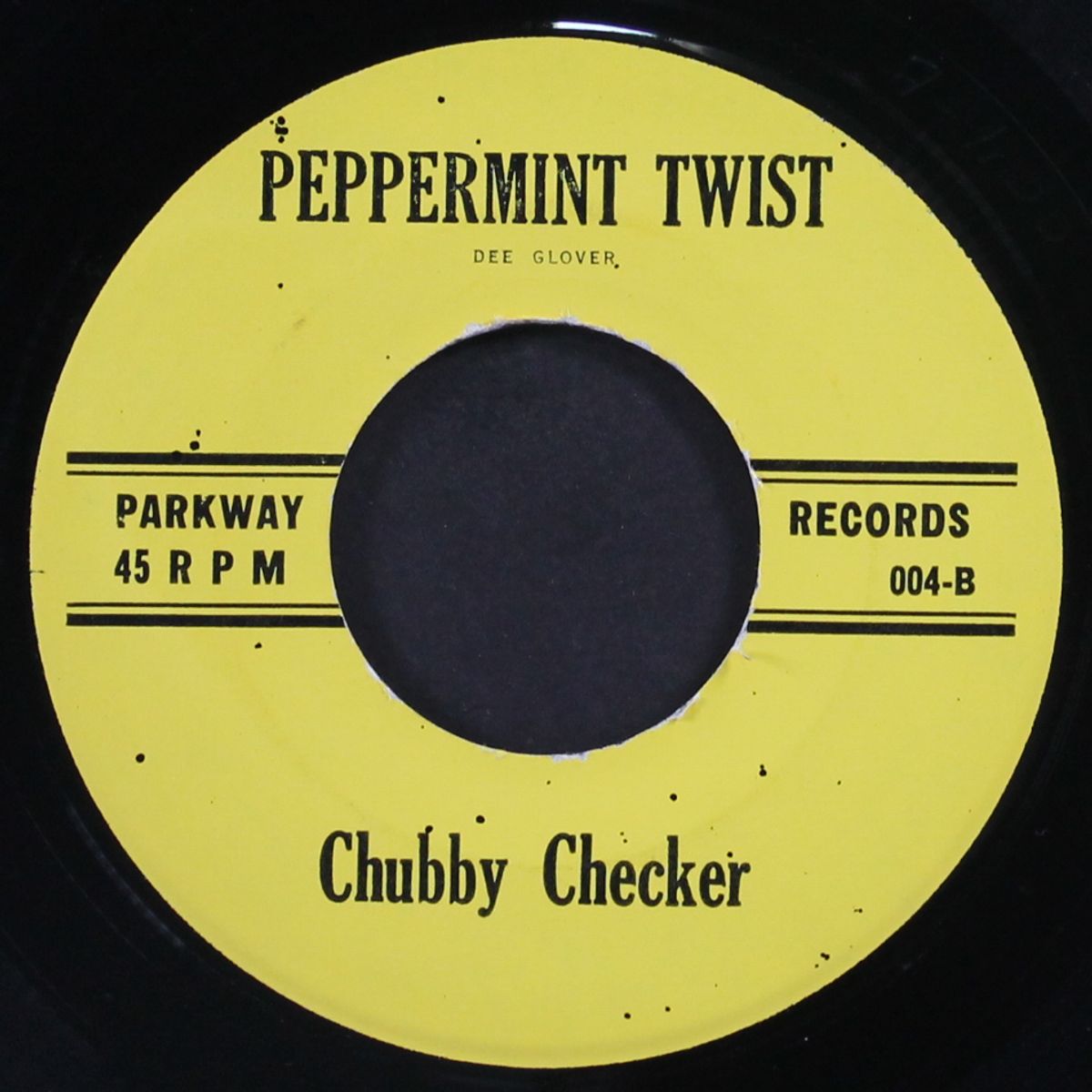 love is like a twist / peppermint twist by CHUBBY CHECKER