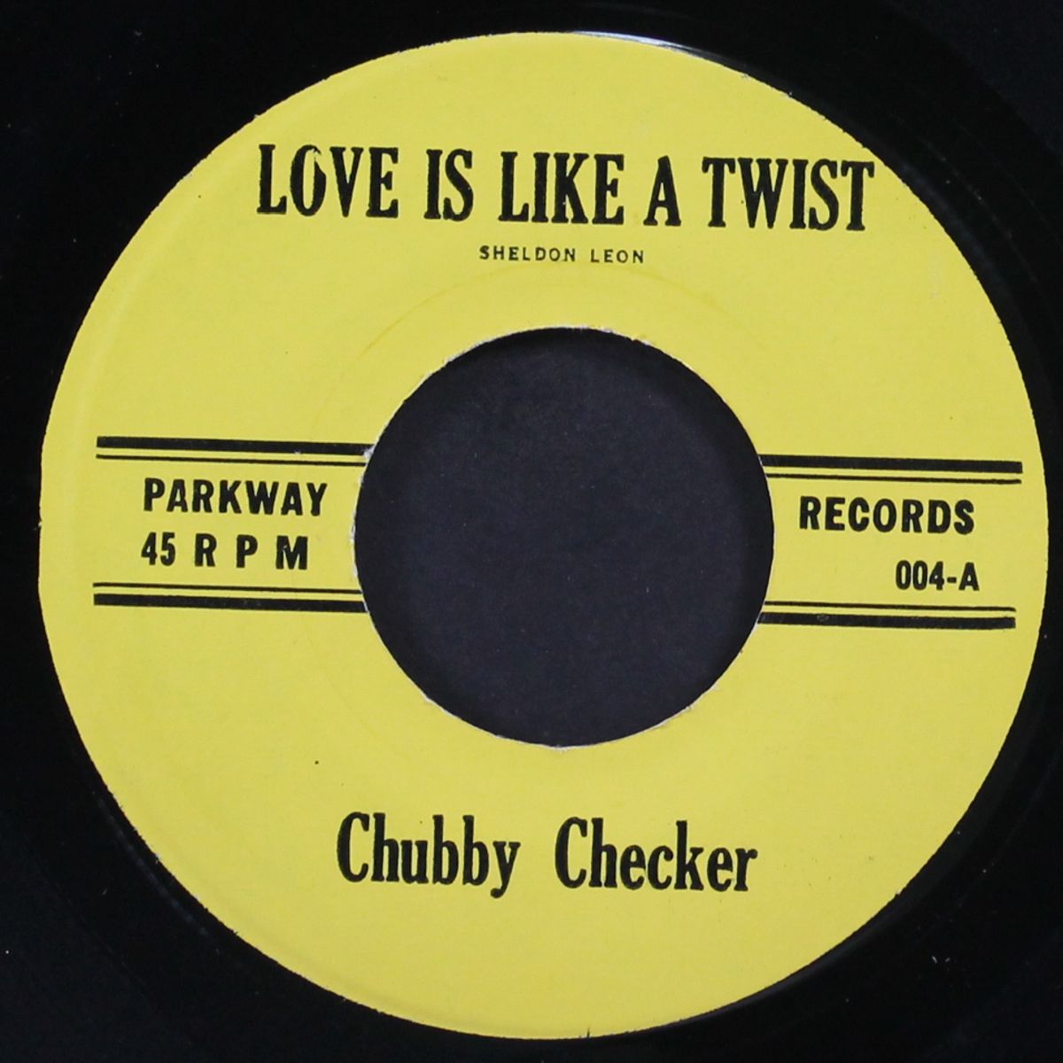 love is like a twist / peppermint twist by CHUBBY CHECKER