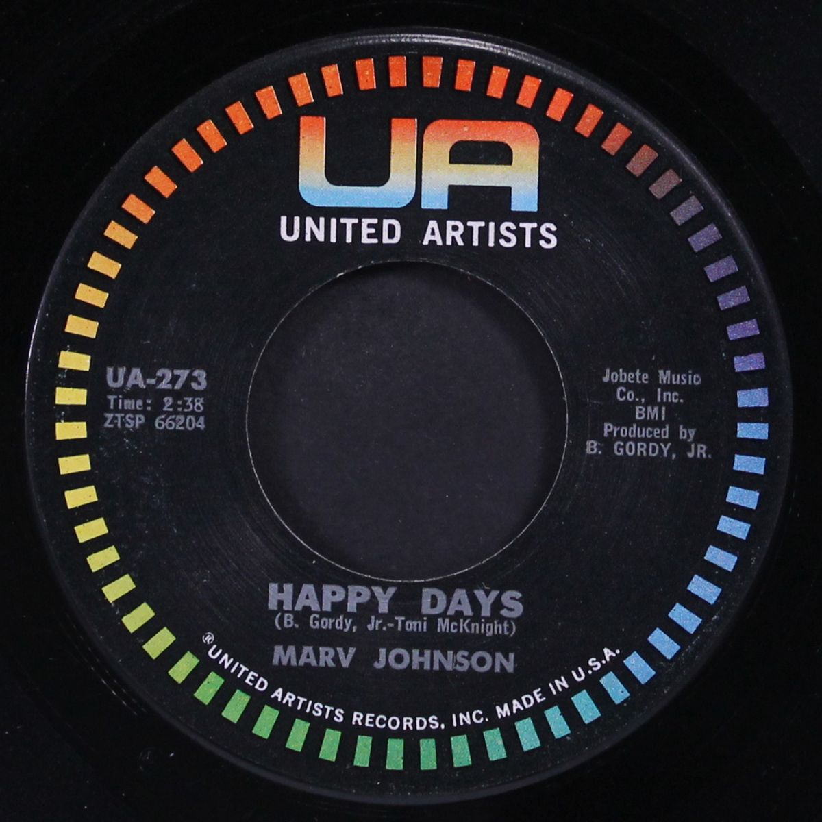 happy days / baby baby by MARV JOHNSON
