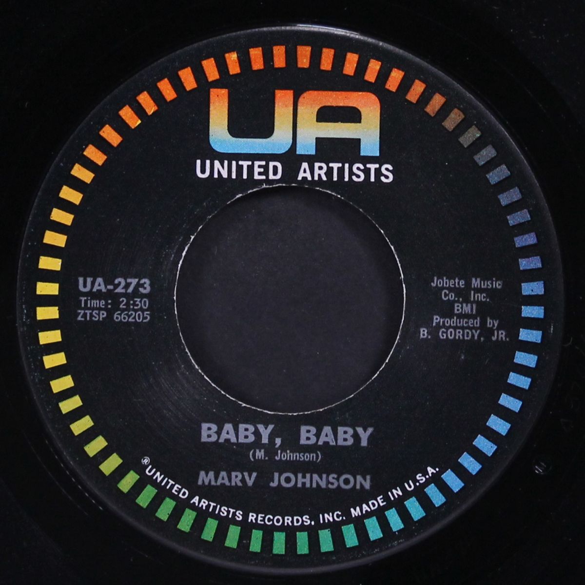 happy days / baby baby by MARV JOHNSON