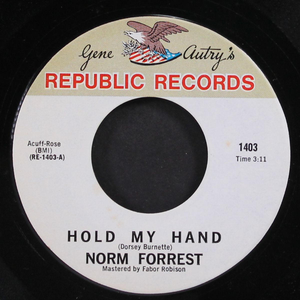 a fool such as i / hold my hand by NORM FORREST